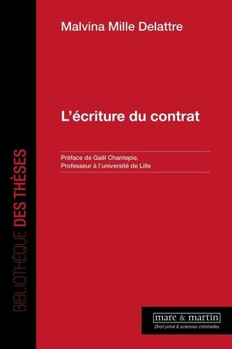 Emprunter L'écriture du contrat livre