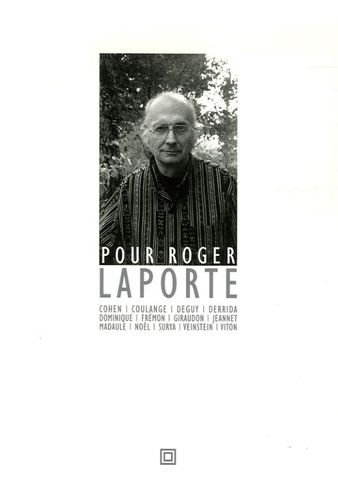 Emprunter Pour Roger Laporte livre