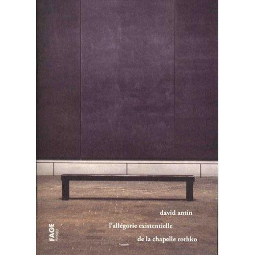 Emprunter L'allégorie existentielle de la chapelle Rothko livre