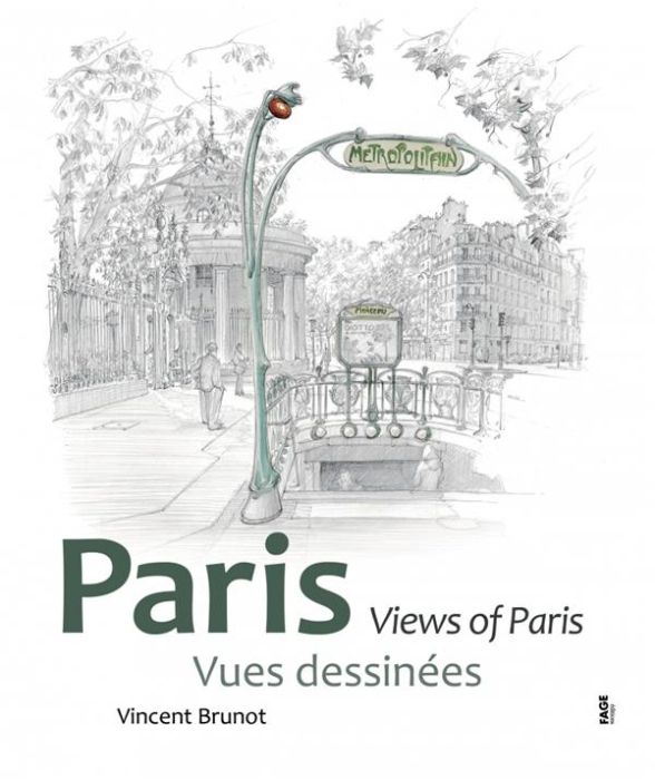 Emprunter Paris, Vues dessinées. Vues dessinées, Edition bilingue français-anglais livre