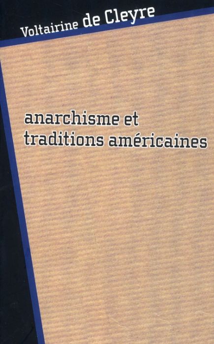 Emprunter Anarchisme et traditions américaines livre