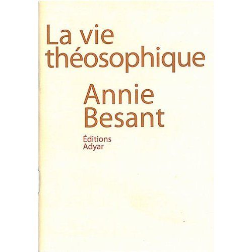 Emprunter La vie théosophique livre