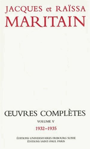 Emprunter Oeuvres complètes. Volume 5 (1932-1935) livre