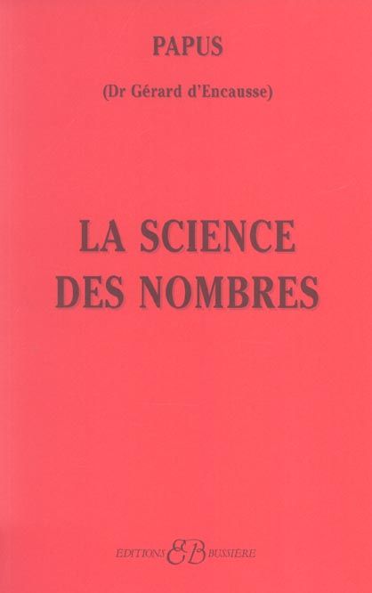 Emprunter La science des nombres livre