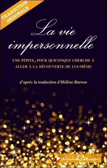 Emprunter La vie impersonnelle. 7e édition livre