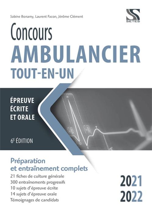 Emprunter Concours ambulancier. Edition 2021-2022 livre