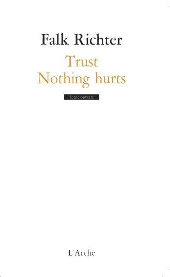 Emprunter Trust / Nothing hurts livre