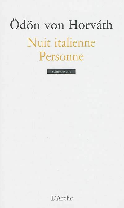 Emprunter Nuit italienne / Personne livre