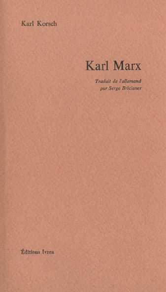 Emprunter Karl Marx livre