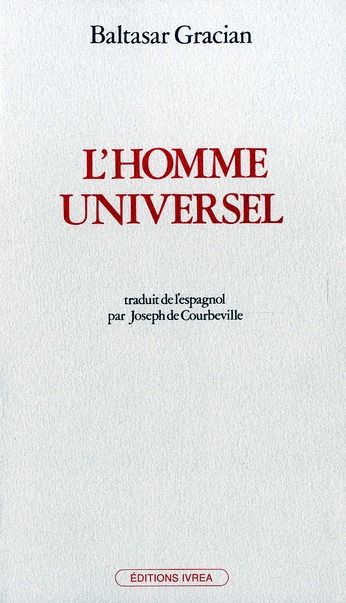 Emprunter L'homme universel livre