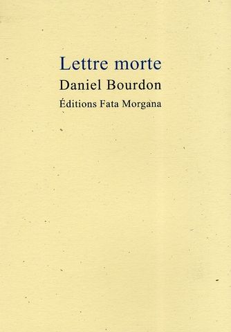 Emprunter Lettre morte livre