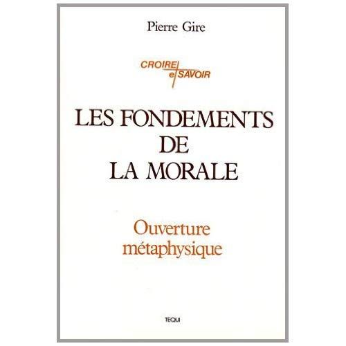 Emprunter LES FONDEMENTS DE LA MORALE livre