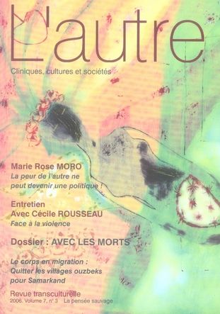 Emprunter L'autre N° 21/2006 : Avec les morts livre