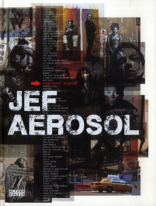 Emprunter Jef Aérosol. Parcours fléché livre