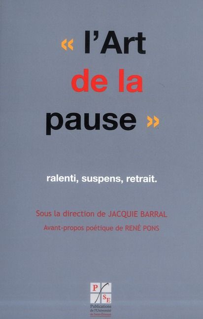 Emprunter ART DE LA PAUSE livre