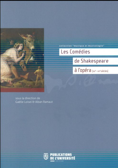 Emprunter Les comédies de Shakespeare à l'opéra livre