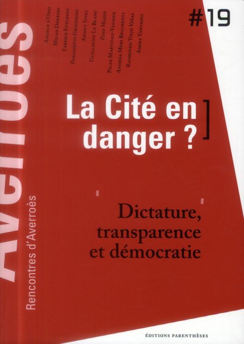 Emprunter LA CITE EN DANGER ? livre