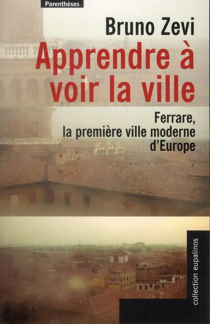 Emprunter APPRENDRE A VOIR LA VILLE livre