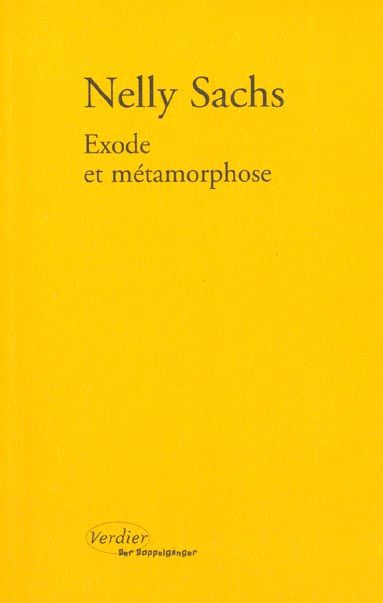 Emprunter Exode et métamorphose livre