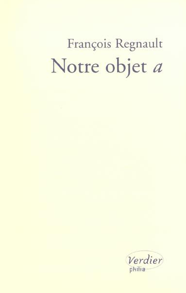 Emprunter Notre objet a livre