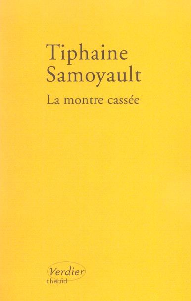 Emprunter La montre cassée livre