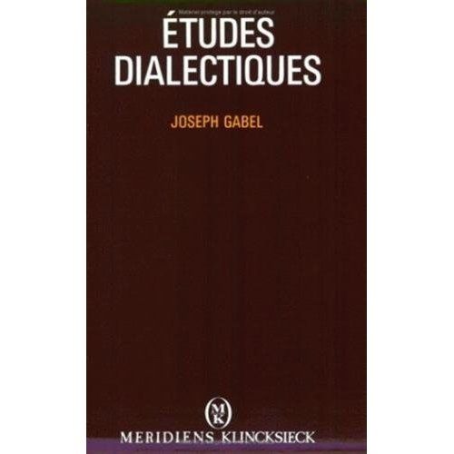 Emprunter Etudes dialectiques livre