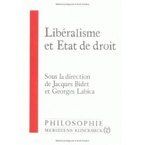 Emprunter Libéralisme et Etat de droit livre