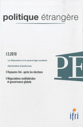 Emprunter Politique étrangère N° 2, Eté 2010 livre