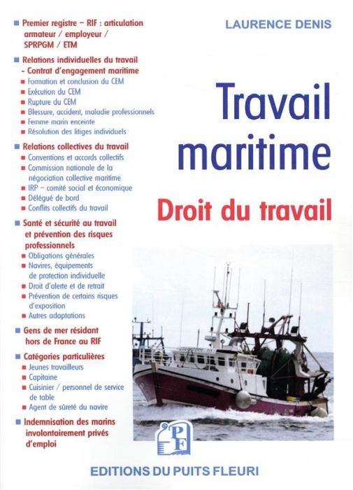 Emprunter TRAVAIL MARITIME - DROIT DU TRAVAIL livre