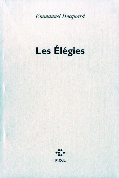 Emprunter Les Élégies livre