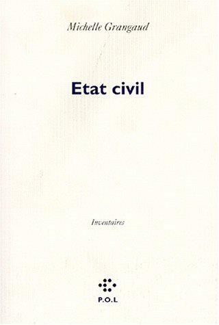 Emprunter ETAT CIVIL - INVENTAIRES livre