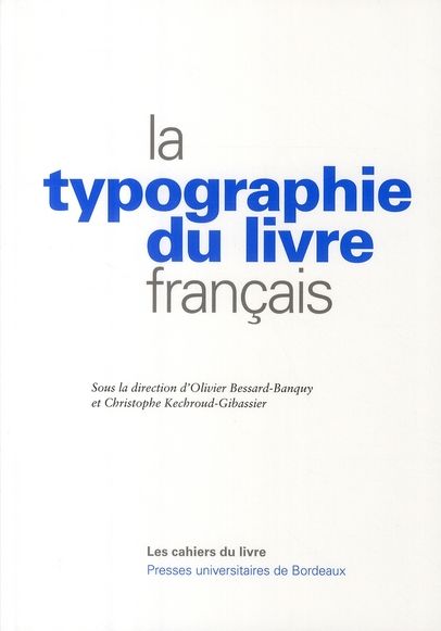 Emprunter TYPOGRAPHIE DU LIVRE FRANCAIS livre