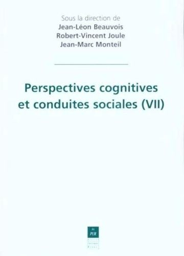 Emprunter PERSPECTIVES COGNITIVES ET CONDUITES SOCIALES TOME 7 livre