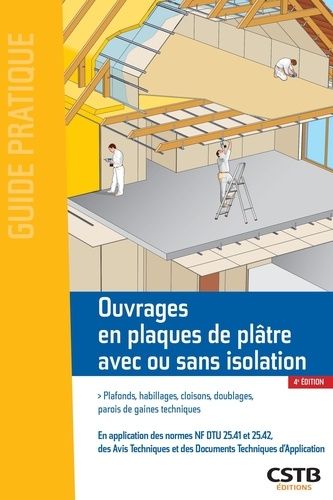 Emprunter Ouvrages en plaques de plâtre avec ou sans isolation. Plafonds, habillages, cloisons, doublages, par livre