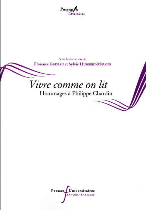 Emprunter Vivre comme on lit. Hommages à Philippe Chardin livre