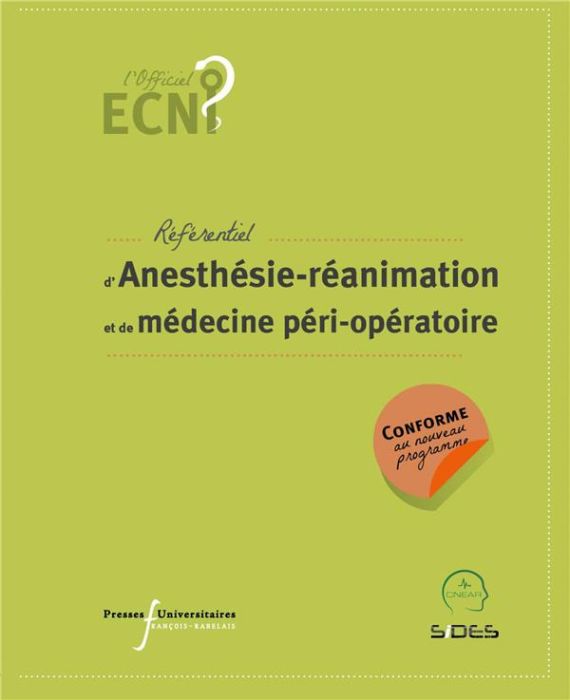 Emprunter Référentiel d'anesthésie-réanimation et de médecine péri-opératoire livre