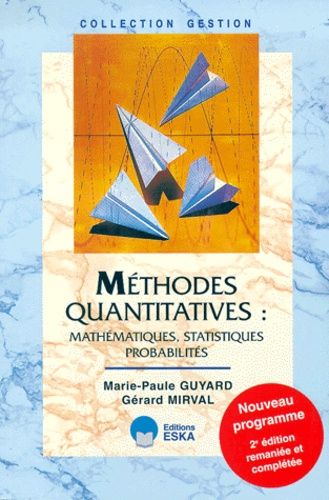 Emprunter Méthodes quantitatives : mathématiques, statistiques, probabilités. 2ème édition livre