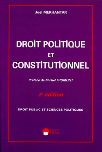 Emprunter Droit politique et constitutionnel. 2e édition livre