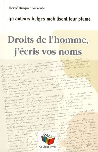 Emprunter Droits de l'homme, j'écris vos noms livre