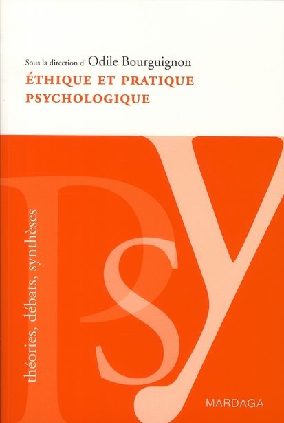 Emprunter Ethique et pratique psychologique livre