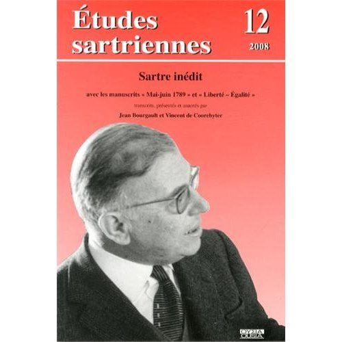 Emprunter ETUDES SARTRIENNES 12 (2007) SARTRE INEDIT livre