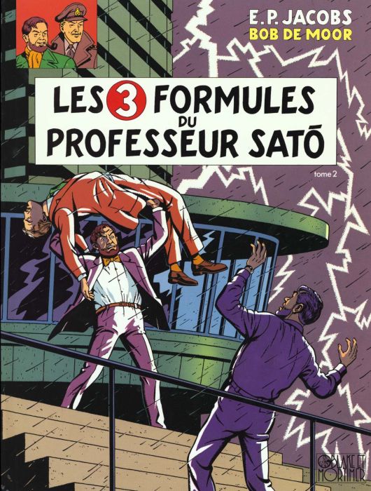 Emprunter Les aventures de Blake et Mortimer Tome 12 : Les 3 formules du professeur Sato. Tome 2, Mortimer con livre