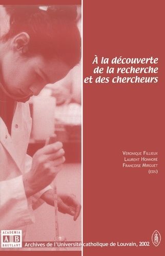 Emprunter A la découverte de la recherche et des chercheurs livre