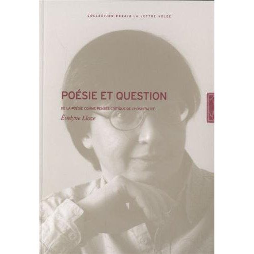 Emprunter Poésie et question. De la poésie comme pensée critique livre