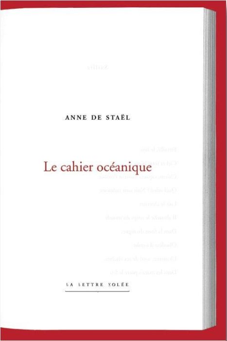 Emprunter Le cahier océanique livre