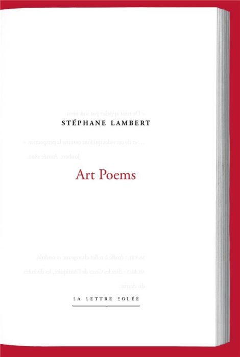 Emprunter Art Poems livre