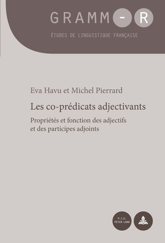 Emprunter Les co-prédictas adjectivants livre