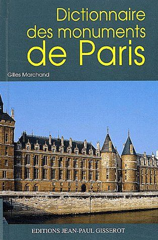 Emprunter Dictionnaire des monuments de Paris livre