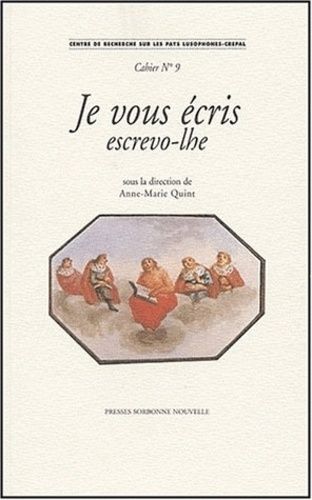 Emprunter Je vous écris : Escrevo-lhe livre