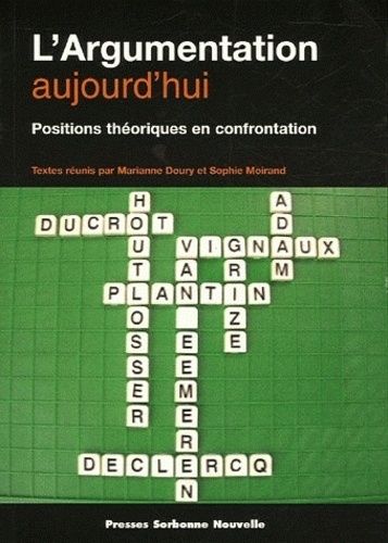 Emprunter L'argumentation aujourd'hui. Positions théoriques en confrontation livre